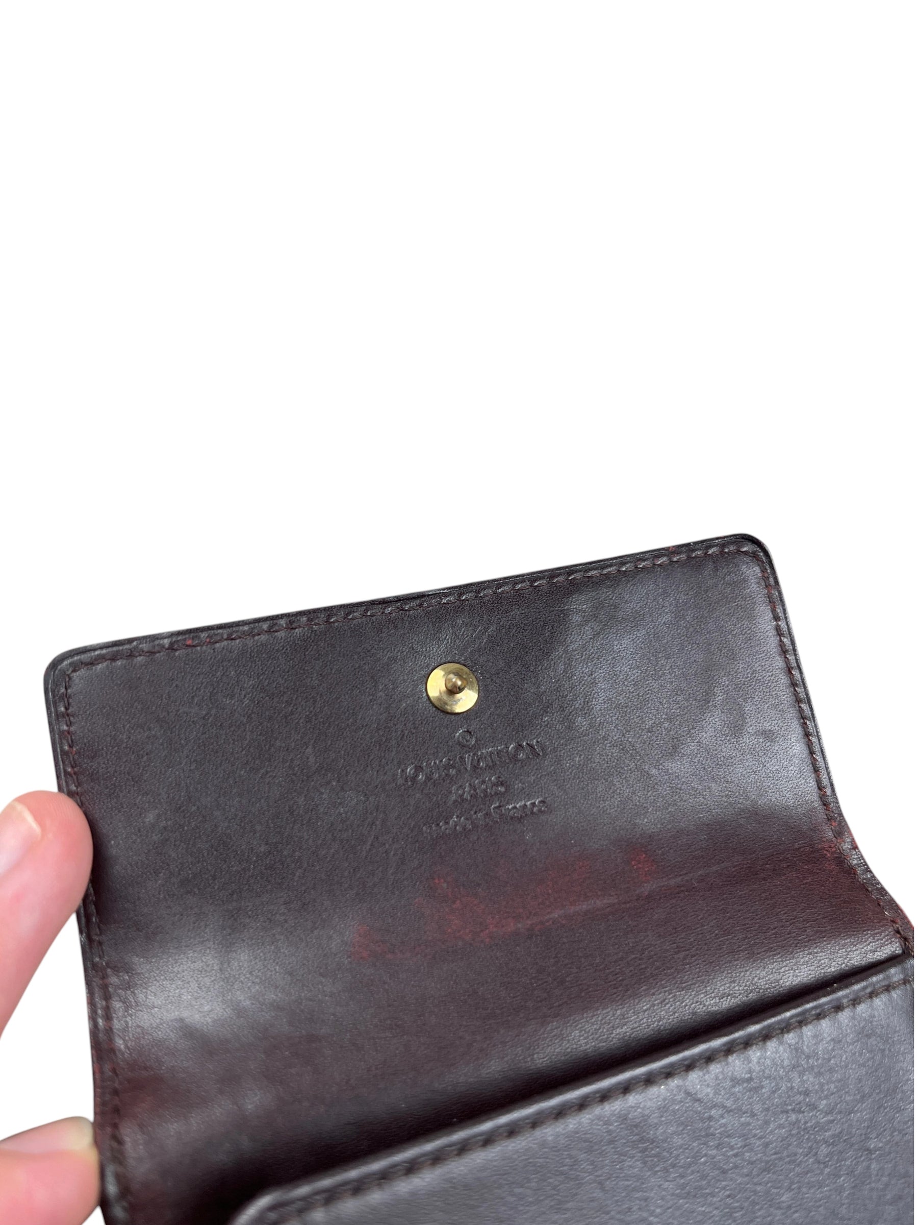 Portefeuille Louis Vuitton Verni
