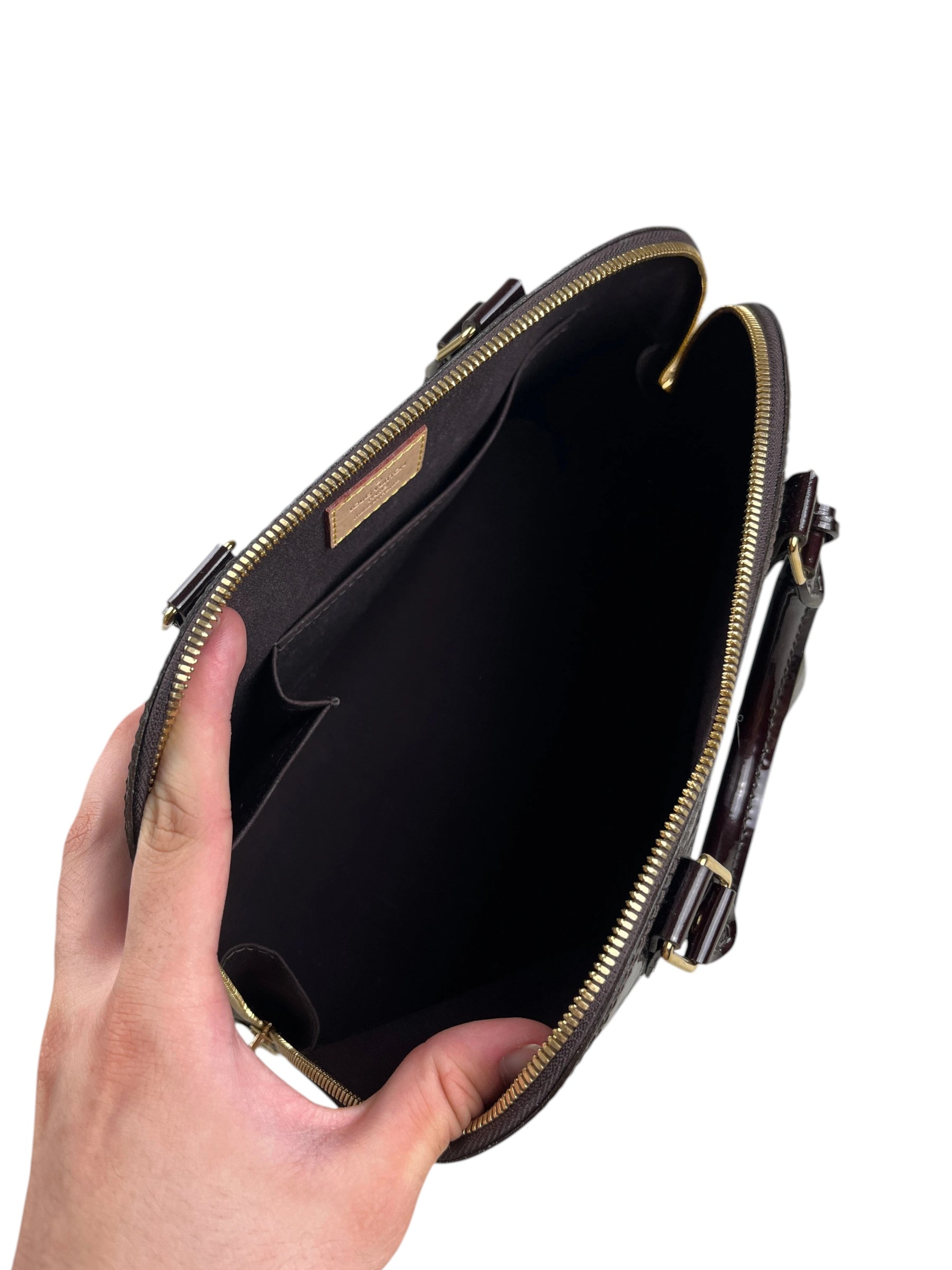 Louis Vuitton Alma PM Verni
