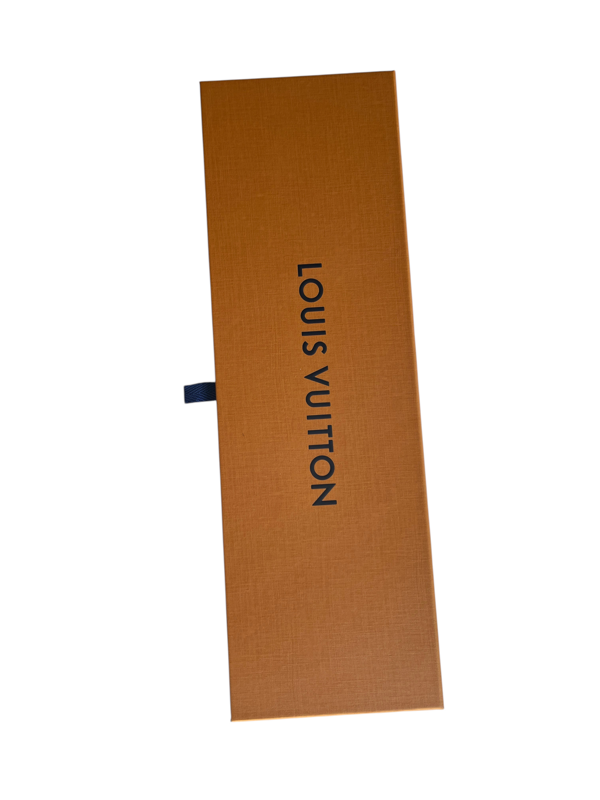 Boîte de rangement orange pour cravate Louis Vuitton X Nigo Dandy vendue par vinqo.store