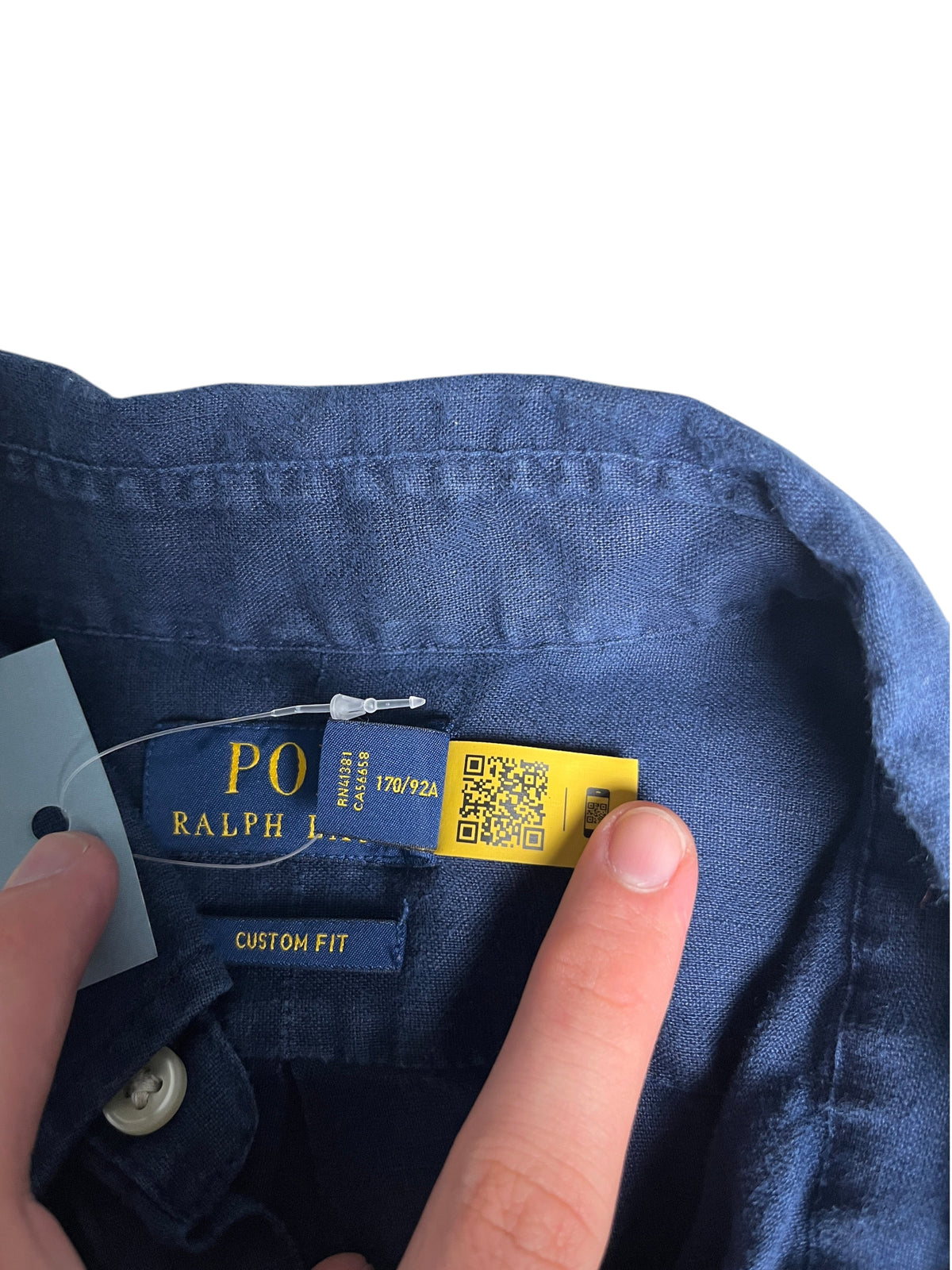 Chemise en lin RL Homme (S)