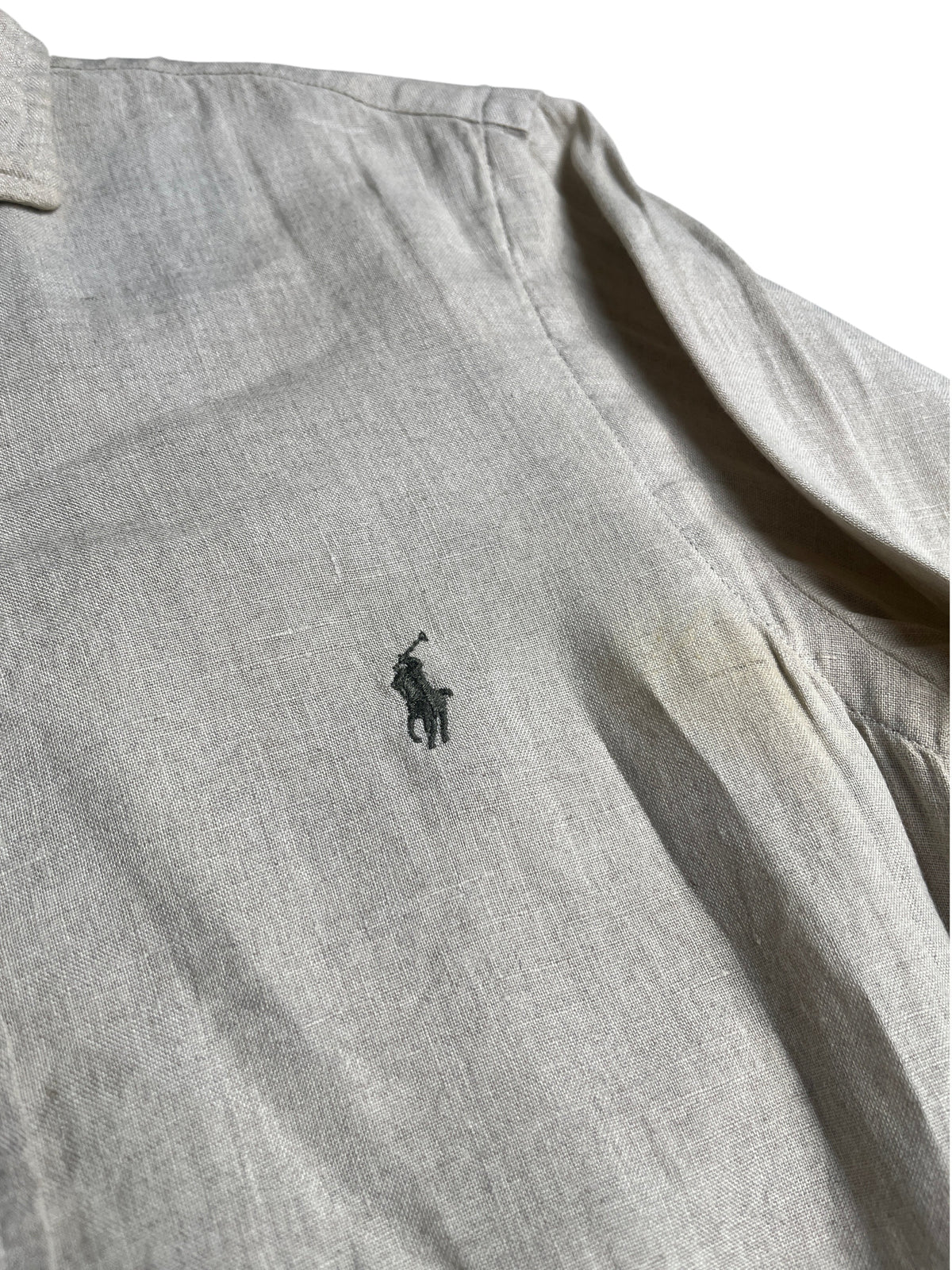 Chemise RL en Lin Homme (XS)