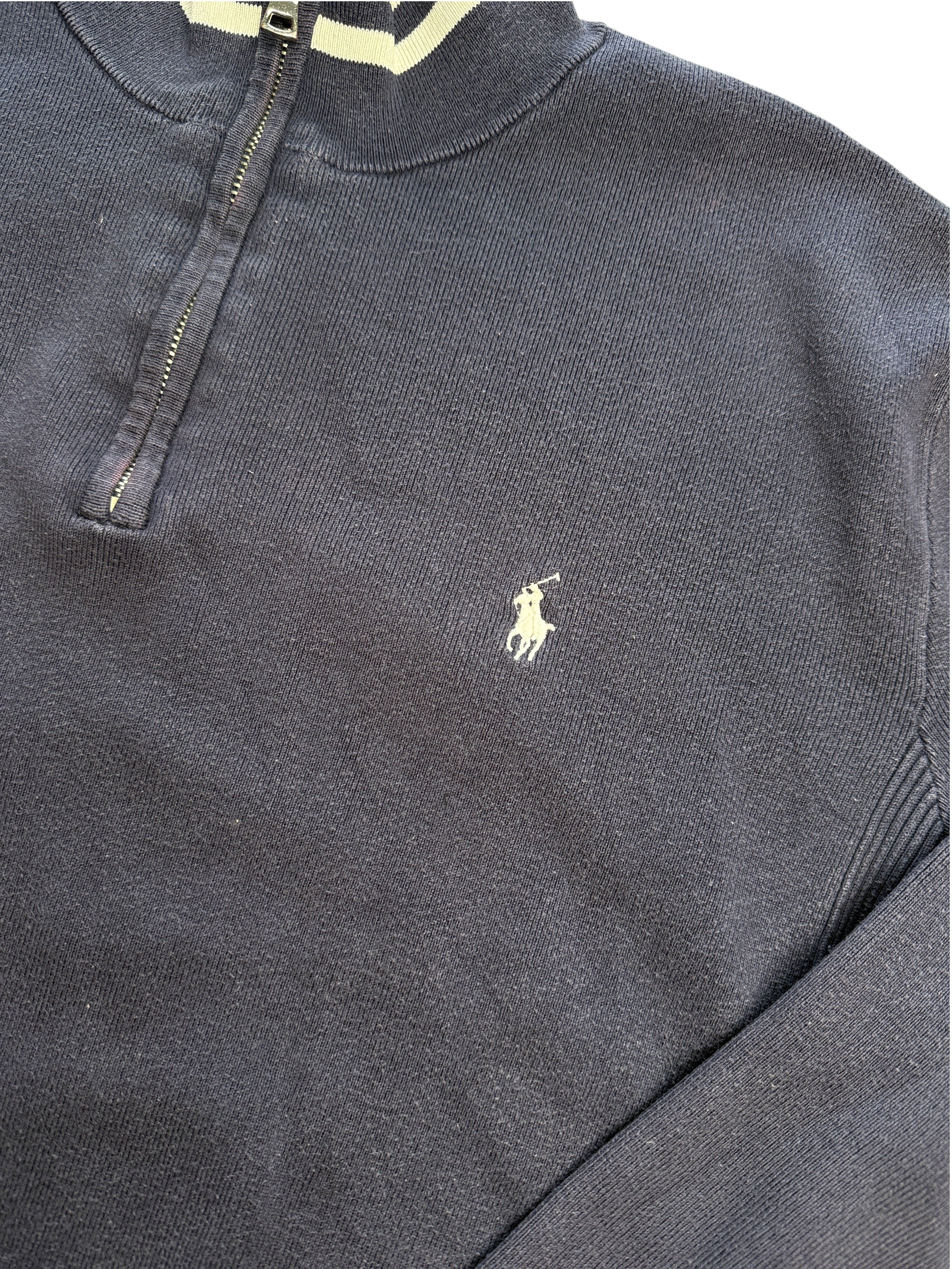 1/4 zip RL Homme (L)