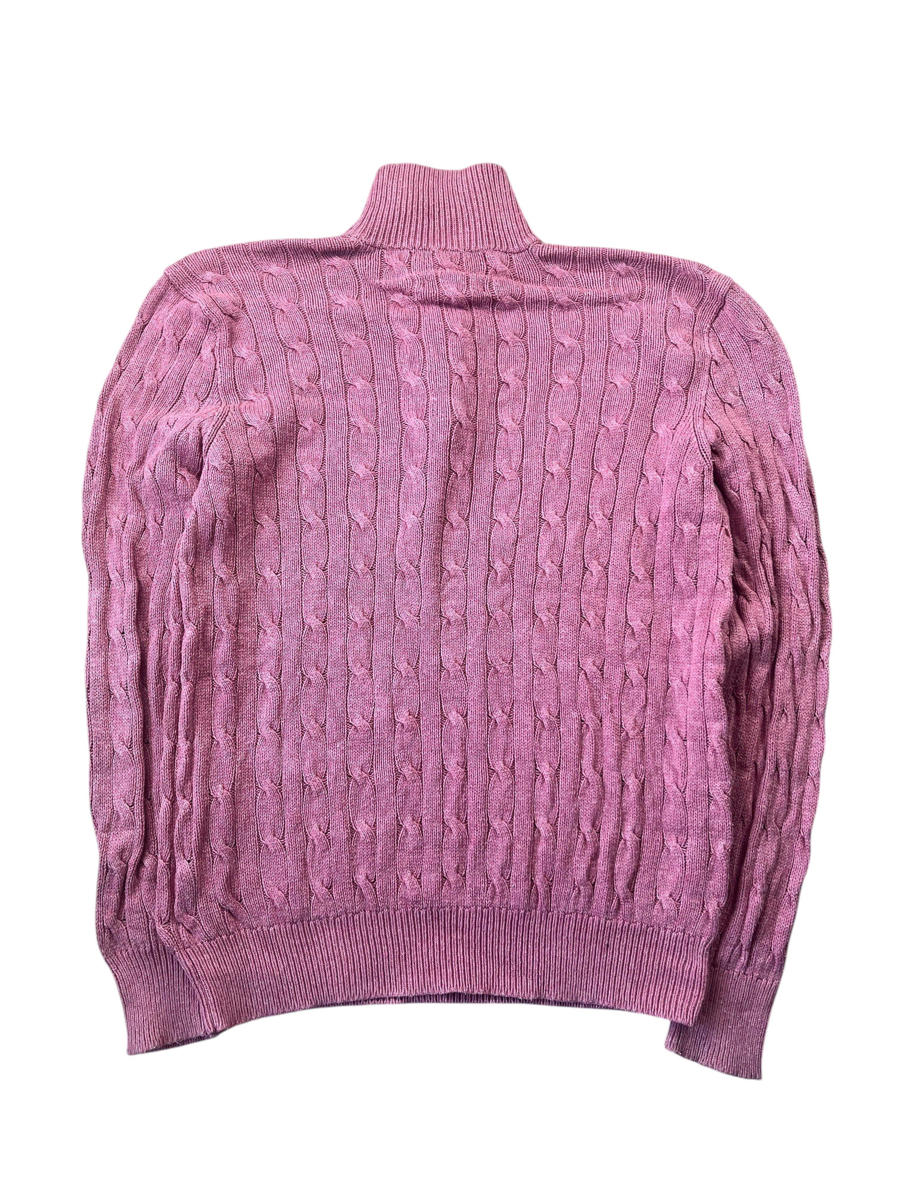 1/4 zip Torsadé RL Homme (M)