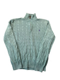 1/4 zip Torsadé RL Homme (M)