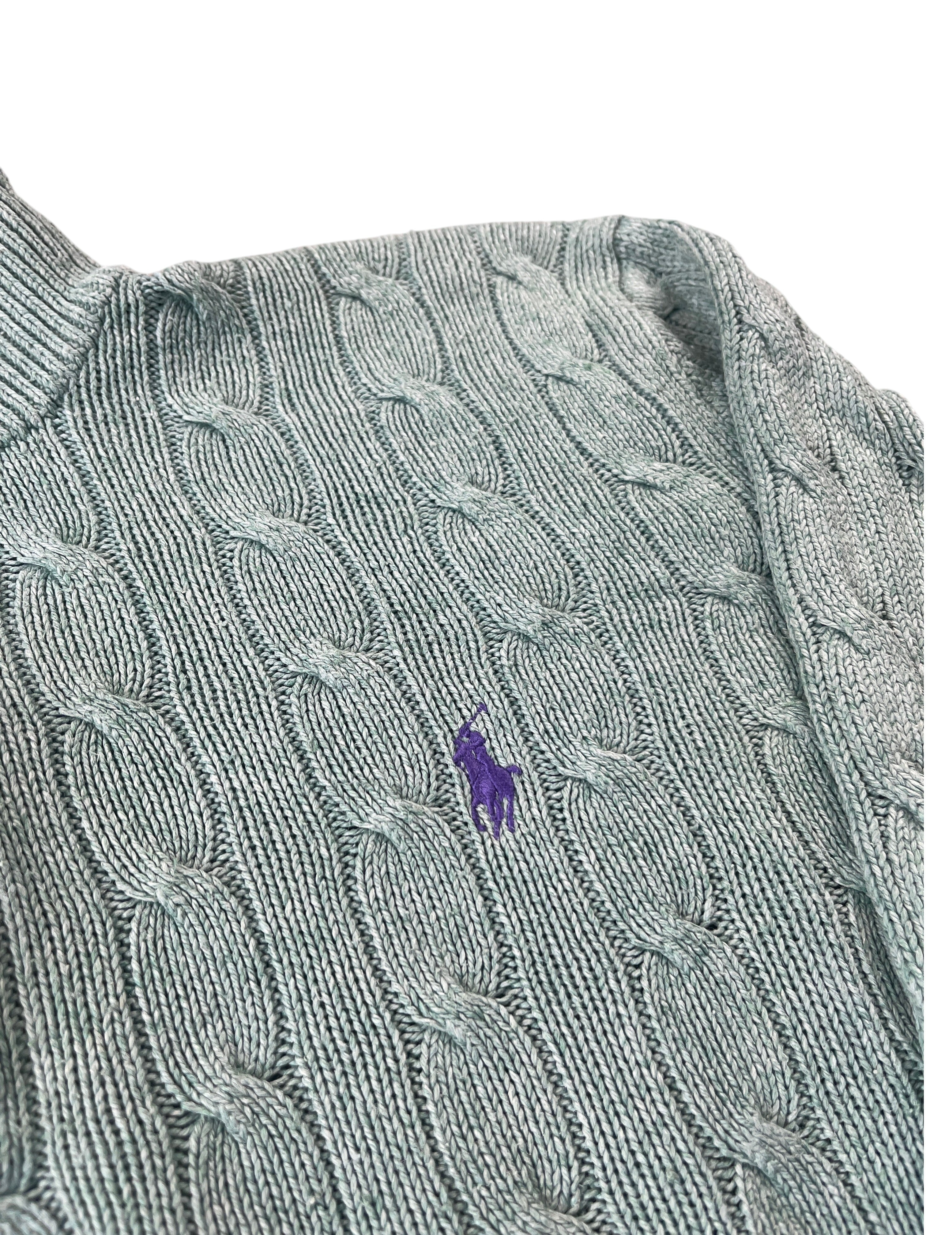 1/4 zip Torsadé RL Homme (M)