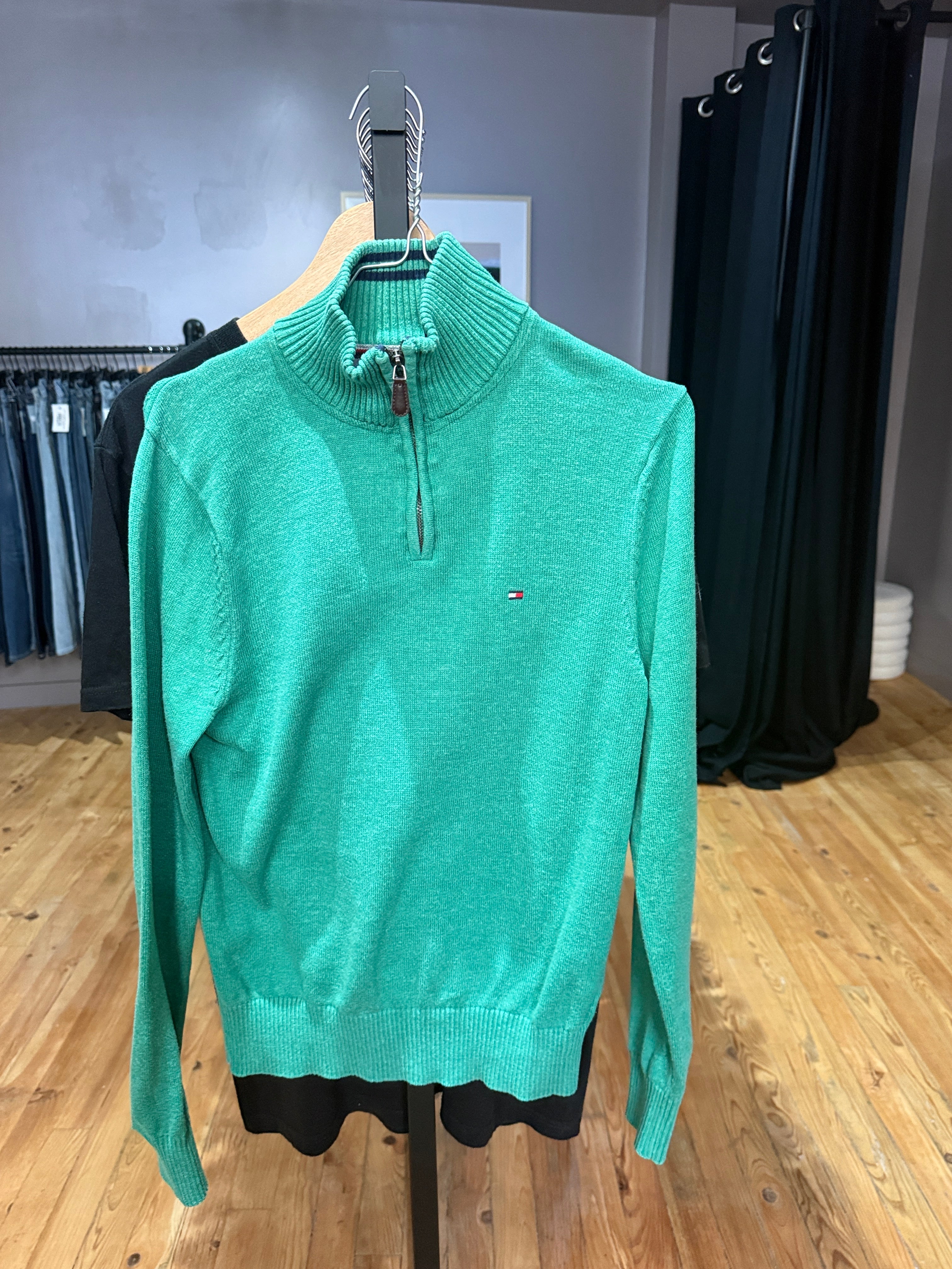 1/4 zip Tommy Hilfiger (XS)