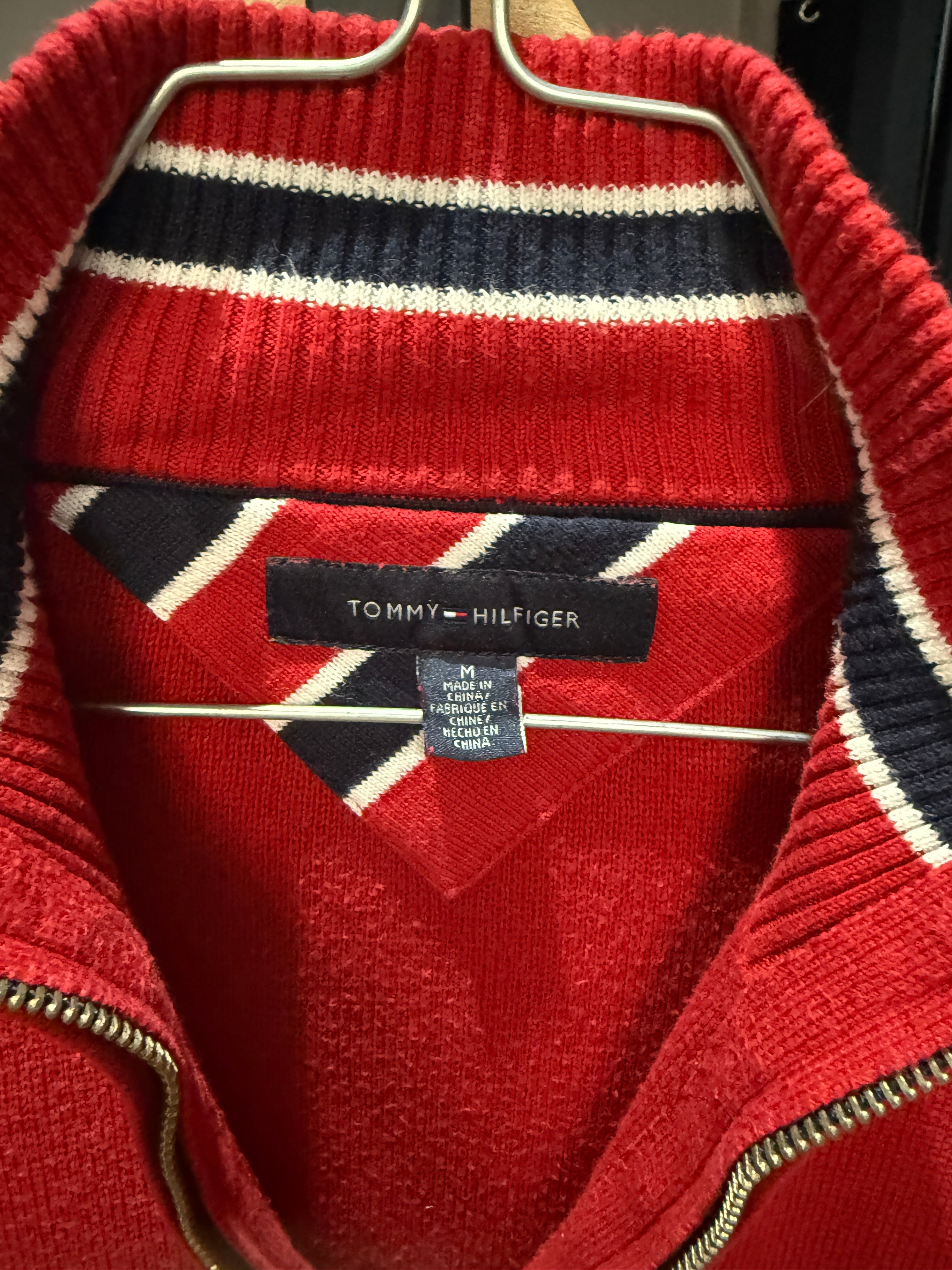 1/4 zip Tommy Hilfiger Homme (M)