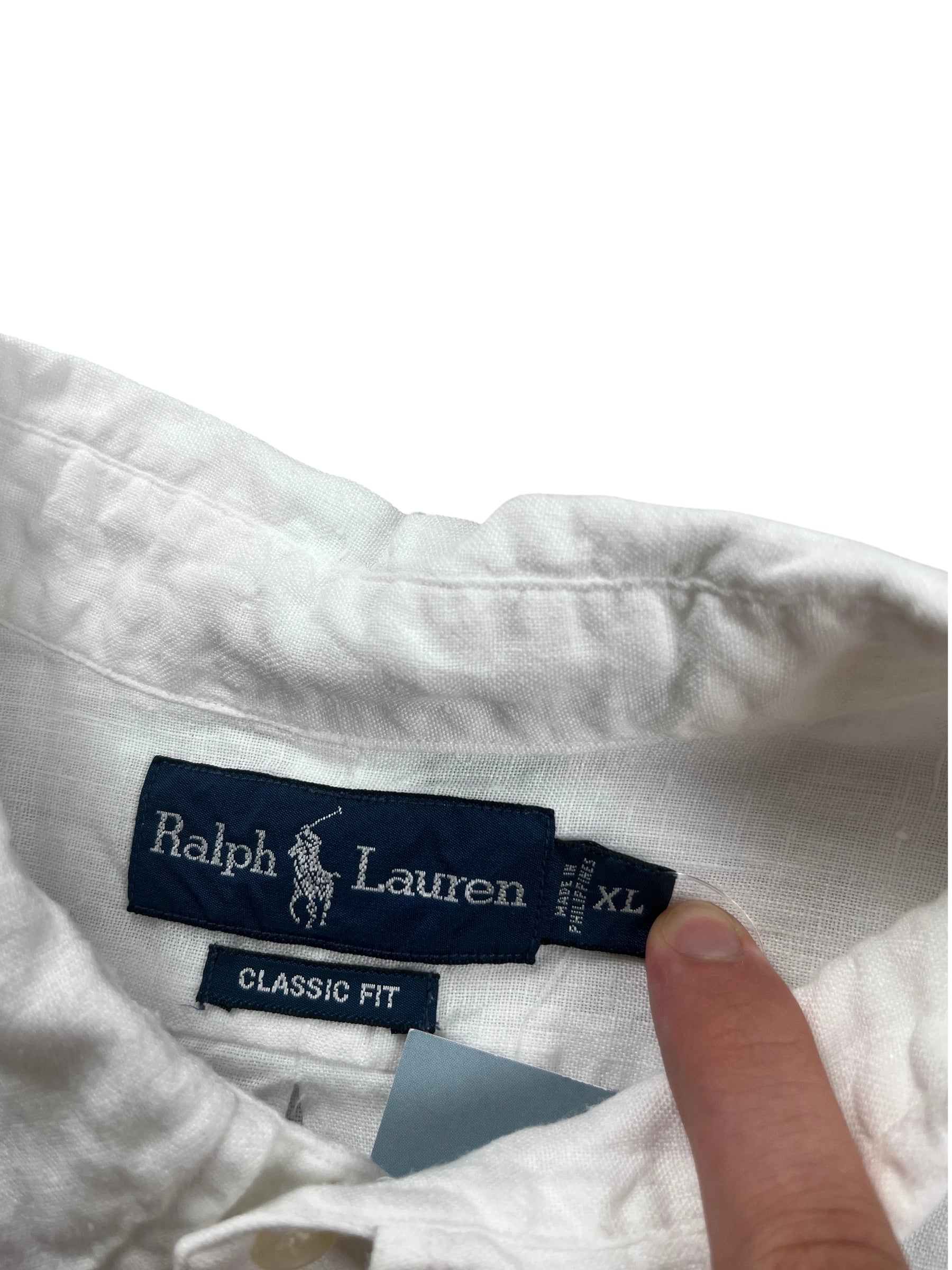 Chemise en Lin RL Homme (XL)