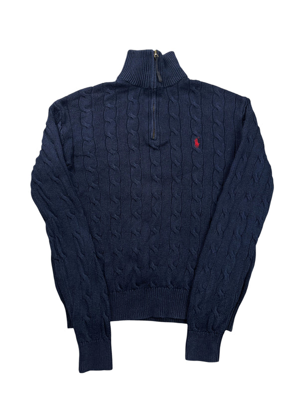 1/4 zip Torsadé RL Homme (XS)