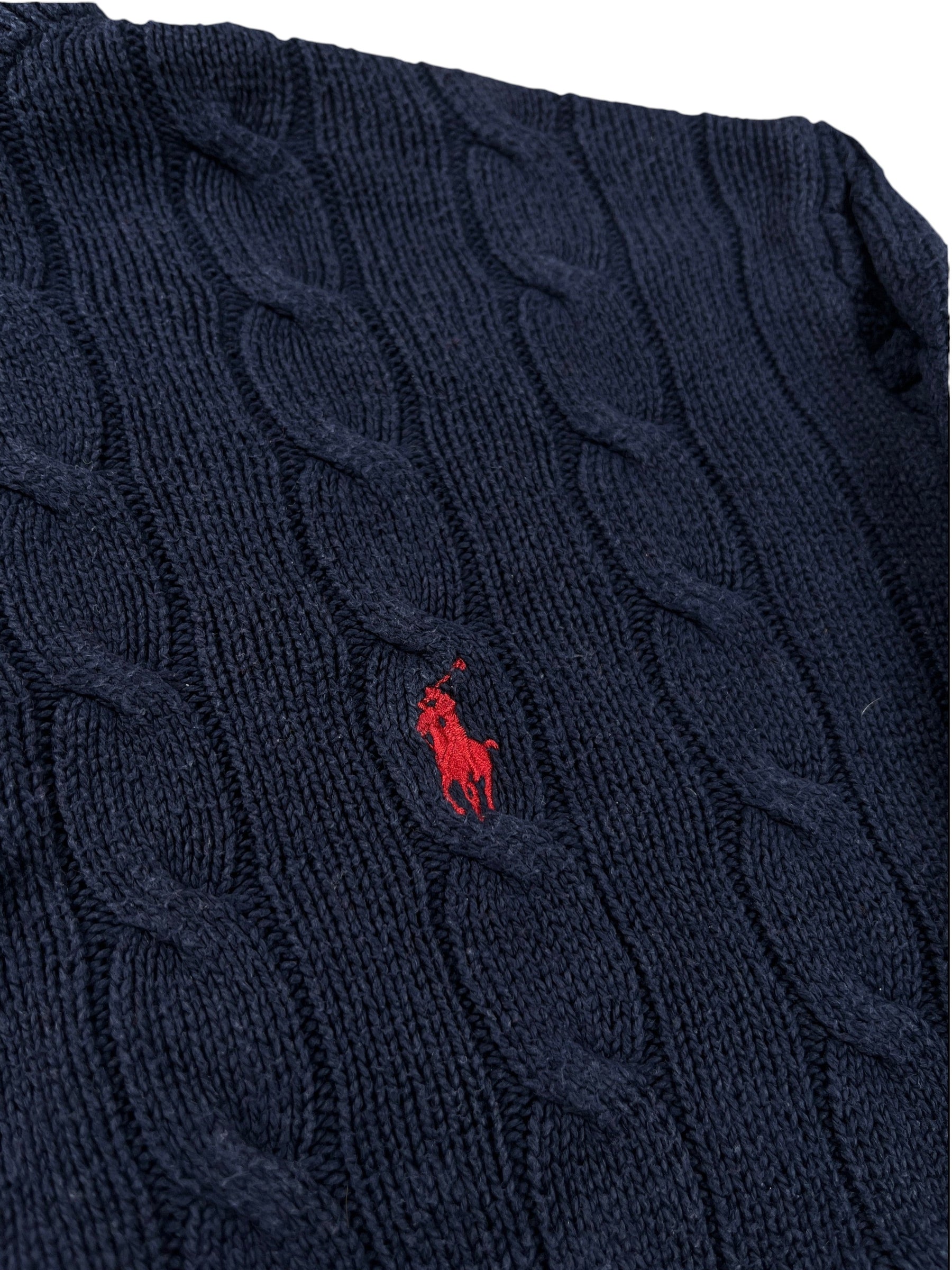 1/4 zip Torsadé RL Homme (XS)