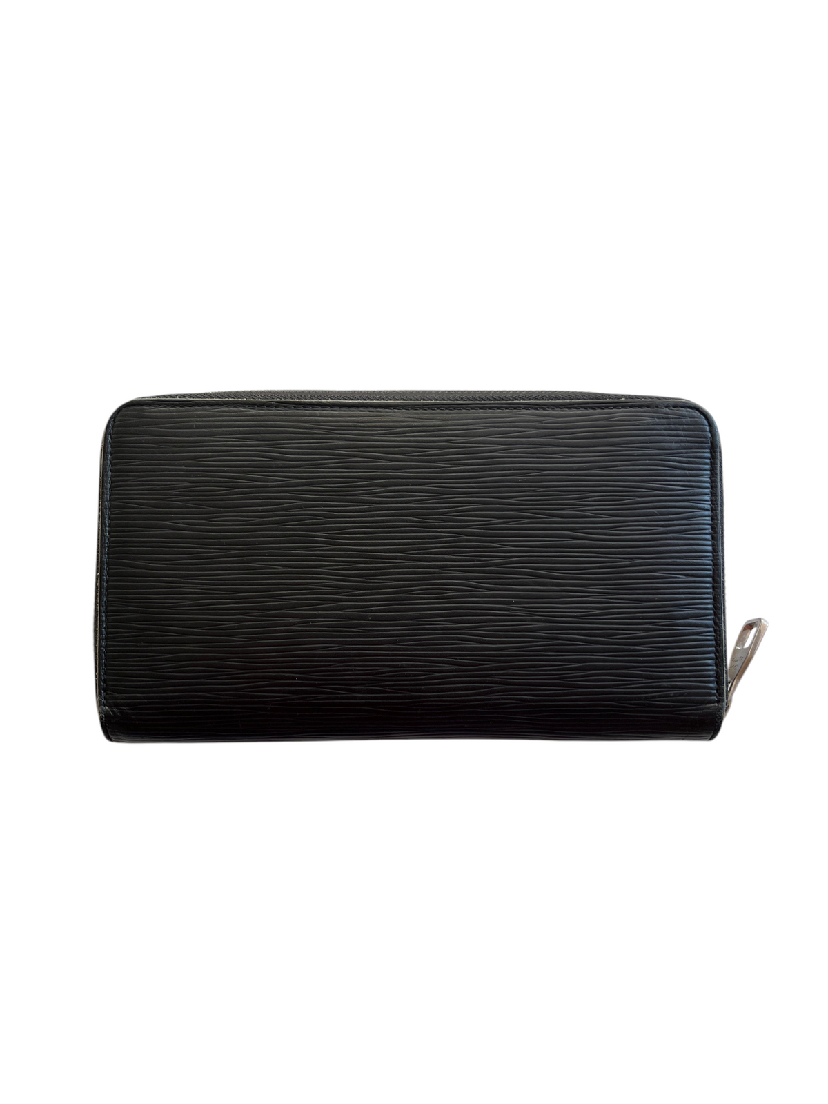 Portefeuille Louis Vuitton Zippy noir en cuir épi texturé, proposé par vinqo.store