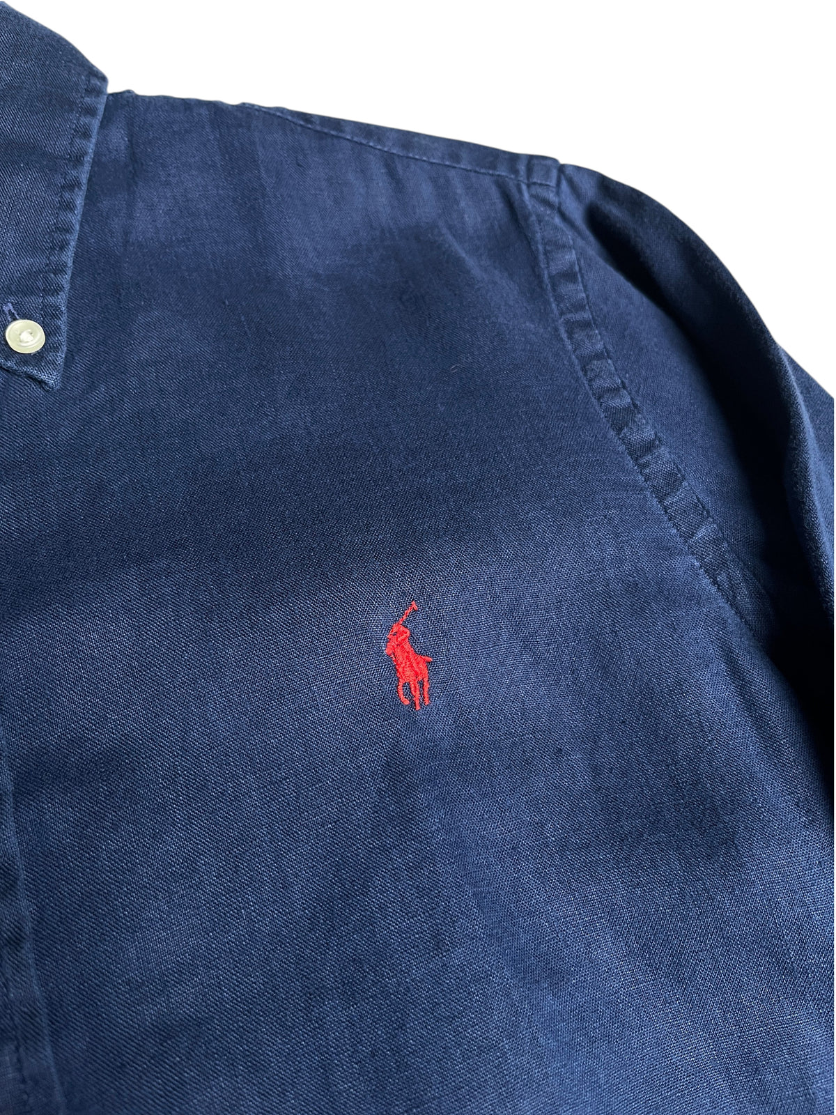Chemise en lin RL Homme (S)