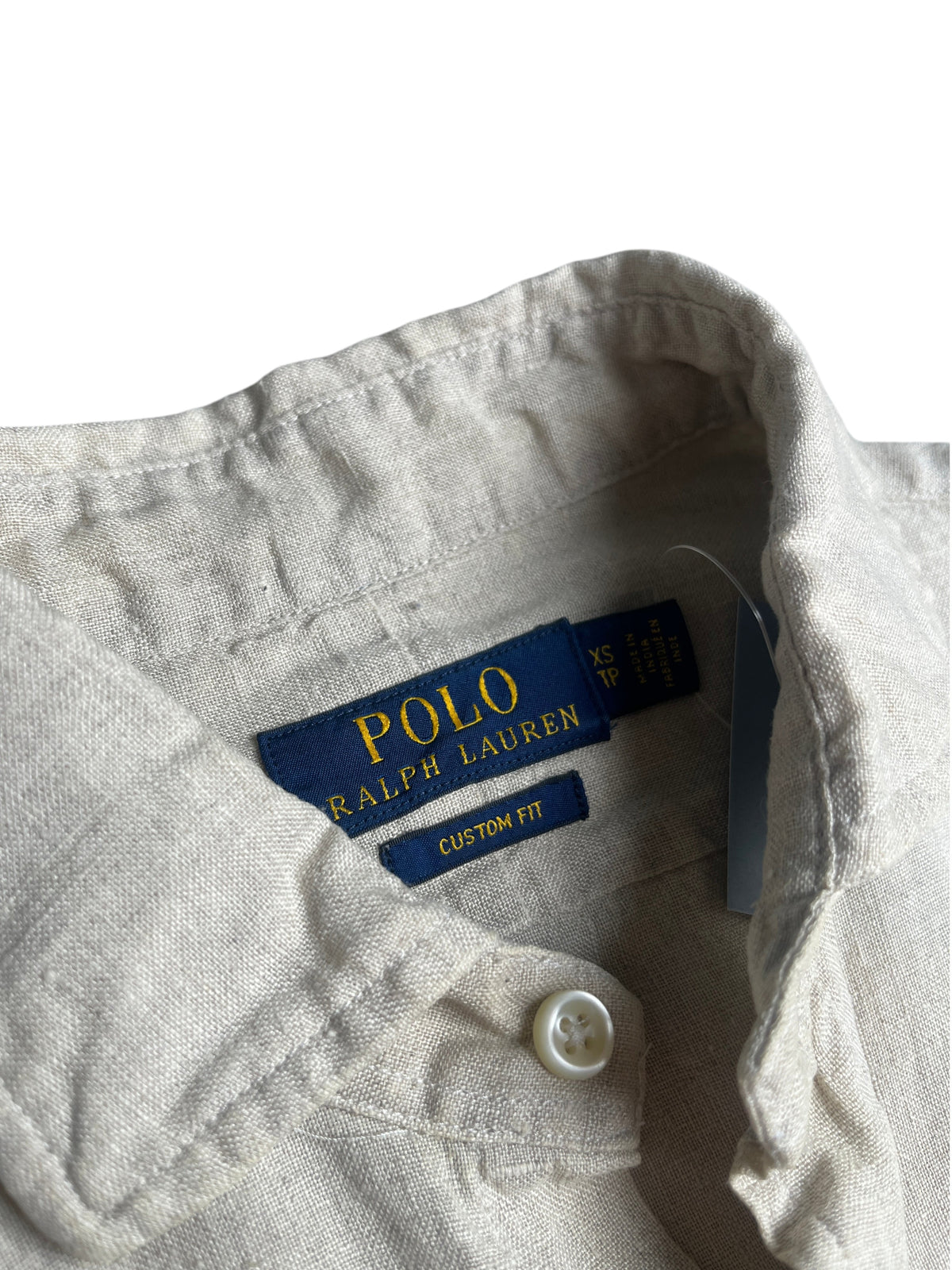 Chemise RL en Lin Homme (XS)